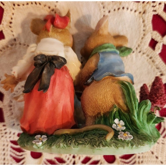 Mouse Tales Figurine ENESCO Jack & Jill Numbered Signed - Picture 6 of 10